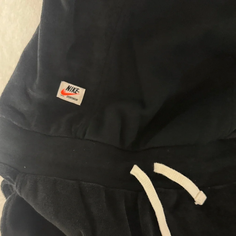 Nike Black Terry cloth  Tank Romper with Drawstring Waist - Picture 5 of 5